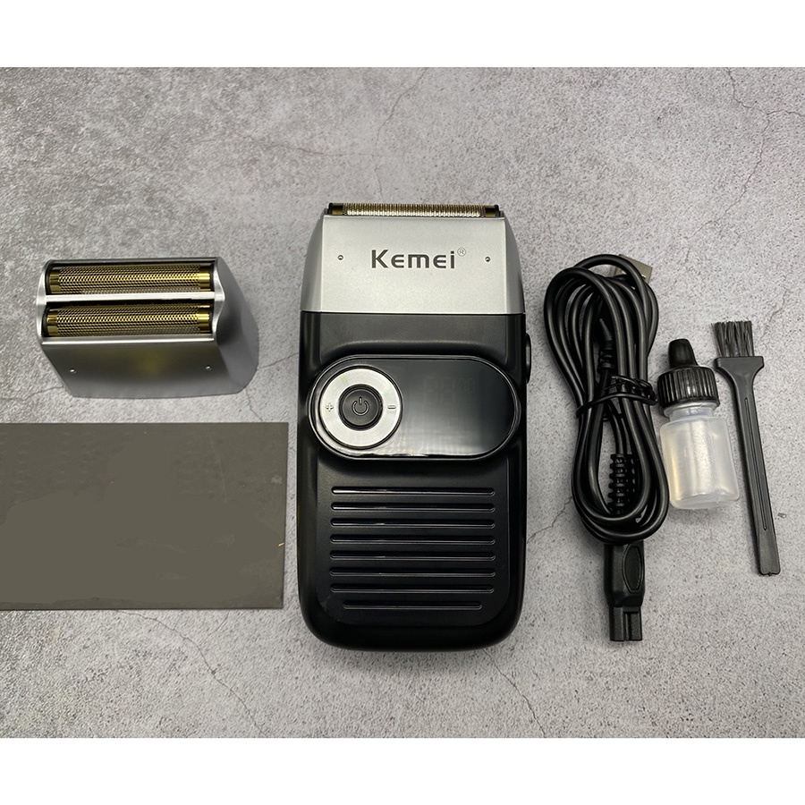 Cạo khô Kemei 2026 - Dùng 2h liên tục - 9000spm/phút - Siêu bén - Nhỏ gọn - Tiện lợi