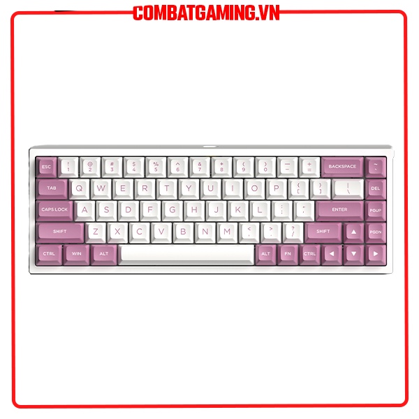 Phím Cơ Không Dây FL Esport FL680 SAM Peach (Gateron Silver / Yellow Switch)