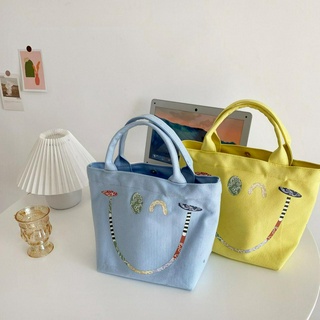 Túi vải W&G Cloud Smiley Túi thường