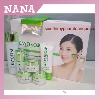 Mỹ phẩm nám Kayoko 6in1 Nhật Bản, mỹ phẩm tàn nhang, dưỡng trắng da và loại bỏ các vết thâm trên da.