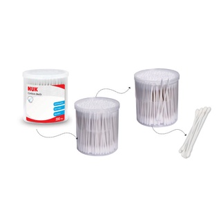 Tăm Bông Cotton NUK Slim (đầu tròn và đầu thuôn) [BabyUS]