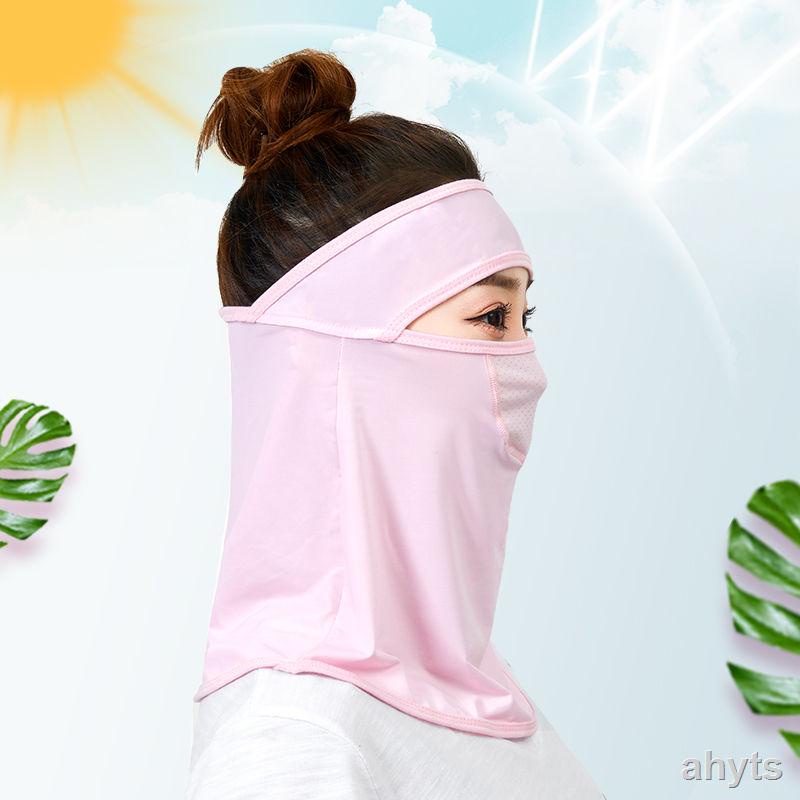 Khẩu trang chống nắng vải mỏng thoáng khí thời trang mùa hè 0901 cho nữ