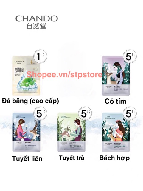 Có Sẵn - Set Mặt Nạ Chando 21 Miếng | BigBuy360 - bigbuy360.vn