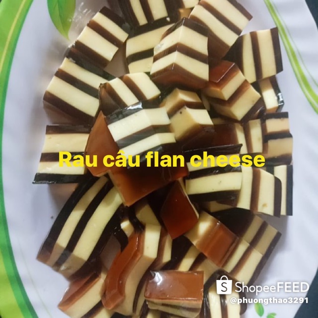 RAU CÂU FLAN CHEESE - 700GR - BÉO NGẬY - THANH MÁT