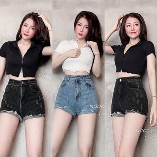 Quần short jeans