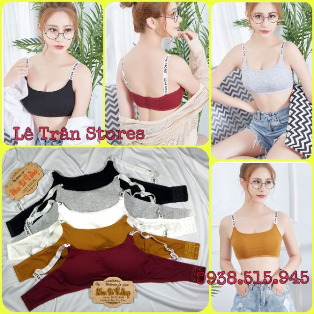 Bra tập gym aerobic Bralette dáng sports gợi cảm Áo tập Yoga đồ tập gym
