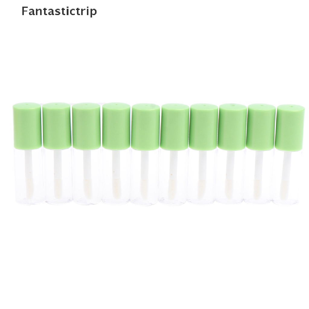 [Hàng mới về] Set 10 ống rỗng đựng son môi 3ml tiện dụng