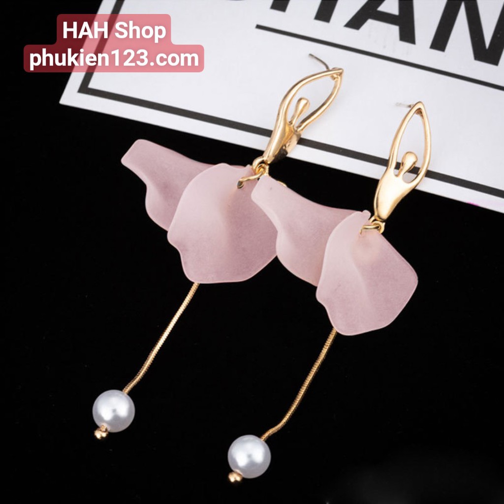 Bông tai nữ vũ công phong cách Hàn Quốc
