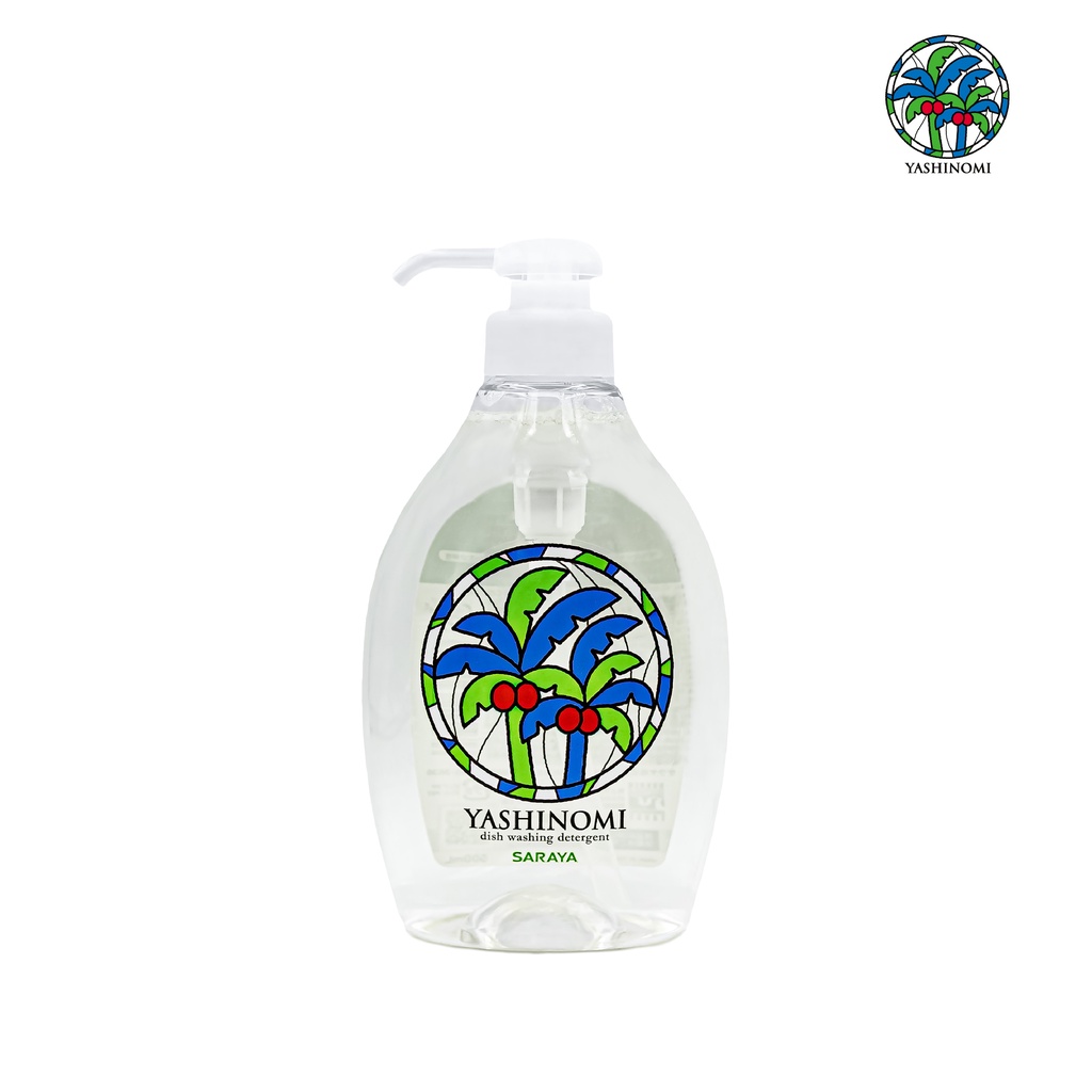 Nước rửa rau củ quả và chén bát Saraya Yashinomi dạng chai 500ml