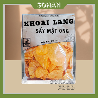 Khoai Lang Sấy Mật Ong Đà Lạt Không Đường Giòn Ngon - Sohan Food