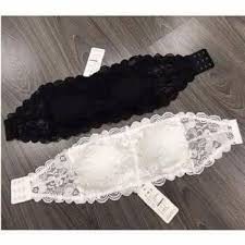 Áo bra quây ren không dây có sẵn  đệm cúp ngực và móc cài phía sau dễ phối đồ cùng áo sơ mi mỏng, đi chơi, đi biển,..