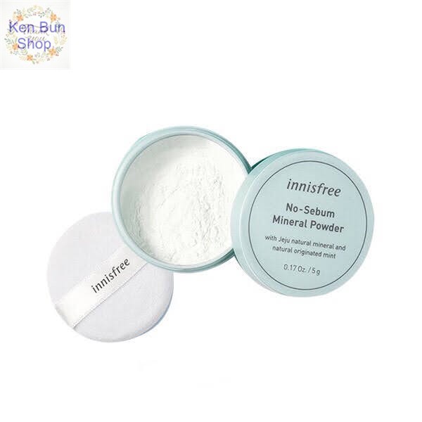 Phấn Phủ Bột Kiềm Dầu Innisfree No Sebum Mineral Powder 5G [ Hàng Chuẩn ] | WebRaoVat - webraovat.net.vn