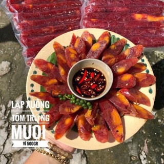500gr lạp xưởng tôm trứng muối