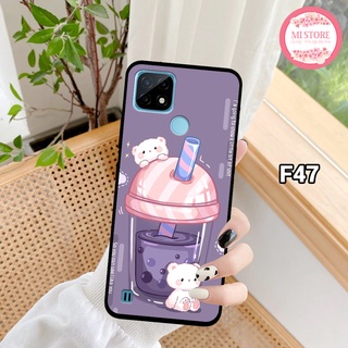Ốp lưng điện thoại REALME C11 2020 - C11 2021 - C20 - C21 - C21Y - C12 - C15 in hình gấu thỏ họat hình xinh xắn