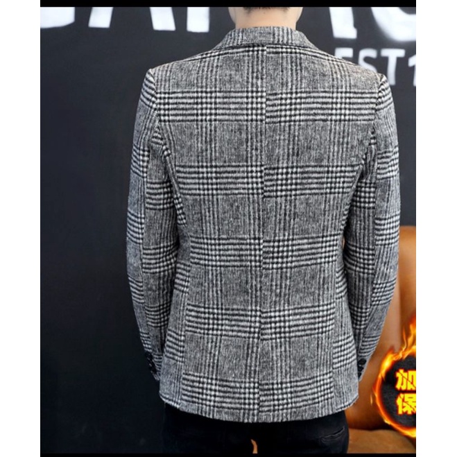 Hàng sẵn _ Áo vest dạ nam thời trang