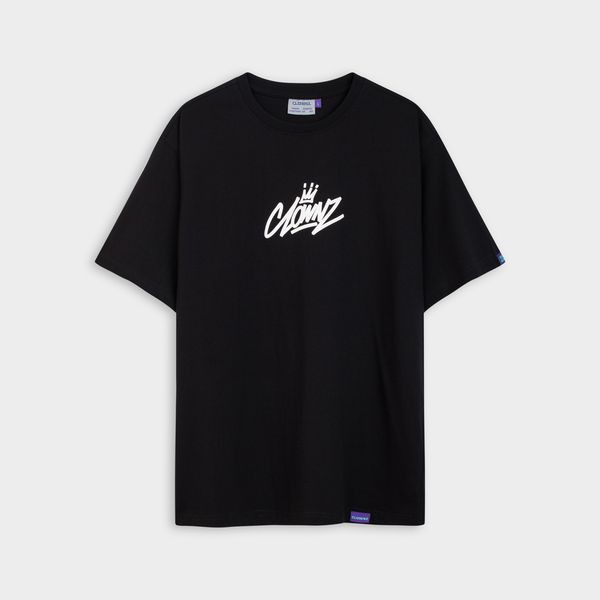 [FULLTAG CHÍNH HÃNG] Áo thun tay lỡ unisex ClownZ King of School T-shirt form rộng, chất cotton | BigBuy360 - bigbuy360.vn