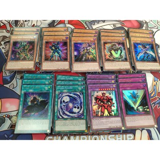 Lá bài thẻ bài Yugioh Set Vision Hero 27 lá