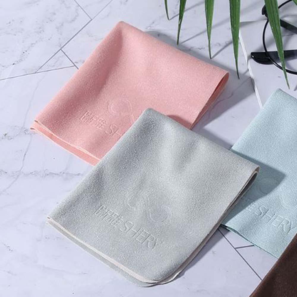 Set 10 khăn sợi lau kính 5 màu sắc khác nhau tiện dụng