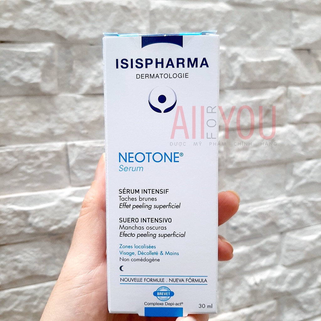 ISIS Pharma Neotone Serum 30mL - Tinh Chất Hỗ Trợ Giảm Nám, Tàn Nhang Cho Da Thường.