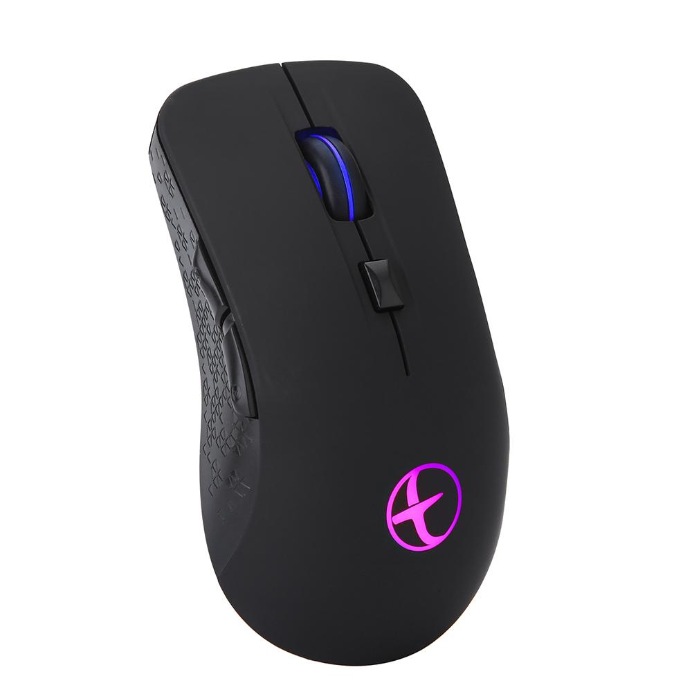Chuột Không Dây Bluetooth 7 Màu Có Đèn Led