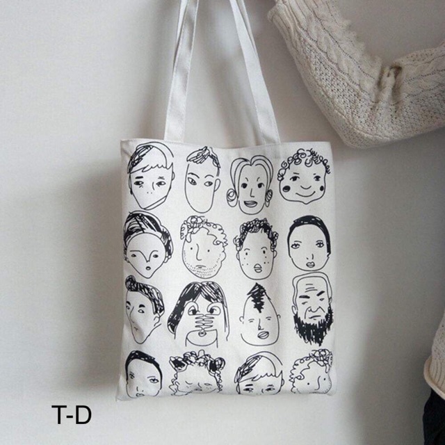 Túi tote đầu người TTG828