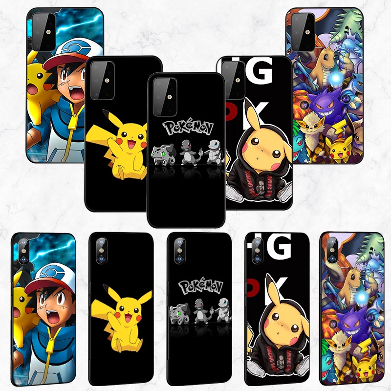 Ốp Điện Thoại Dẻo Họa Tiết Hoạt Hình Pokemon GO Dễ Thương Cho Samsung Galaxy A31 A41 A42 A51 A52 A71 A72 A81 A82 A91 GA177