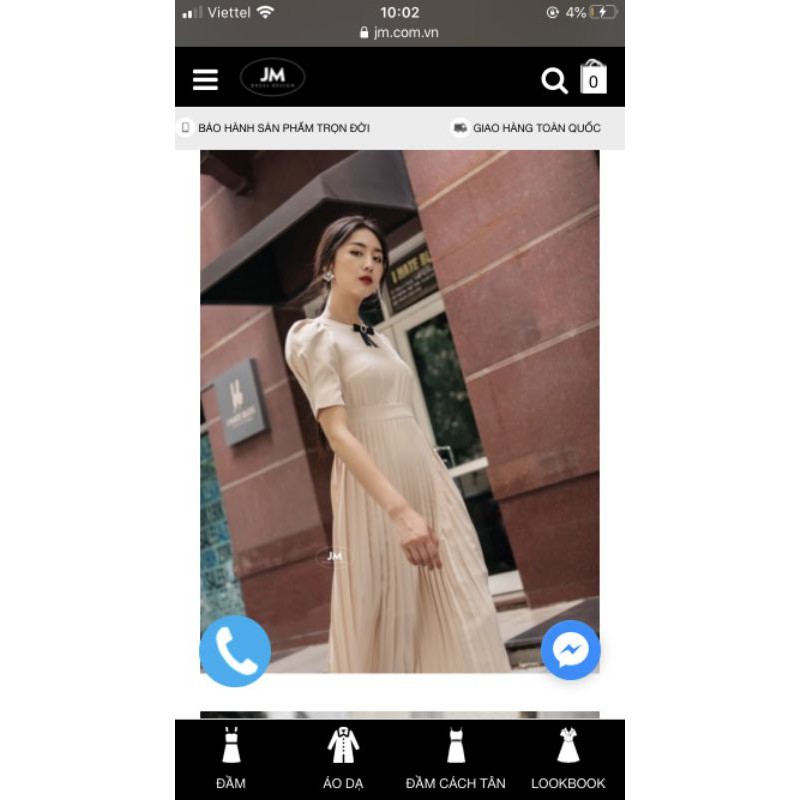 váy JM size S newtag