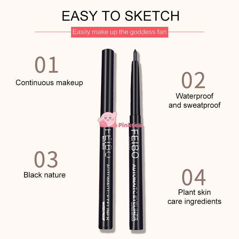 Bút Kẻ Mắt Màu Đen Chống Thấm Nước Và Mồ Hôi Bxcvbdf Jackson