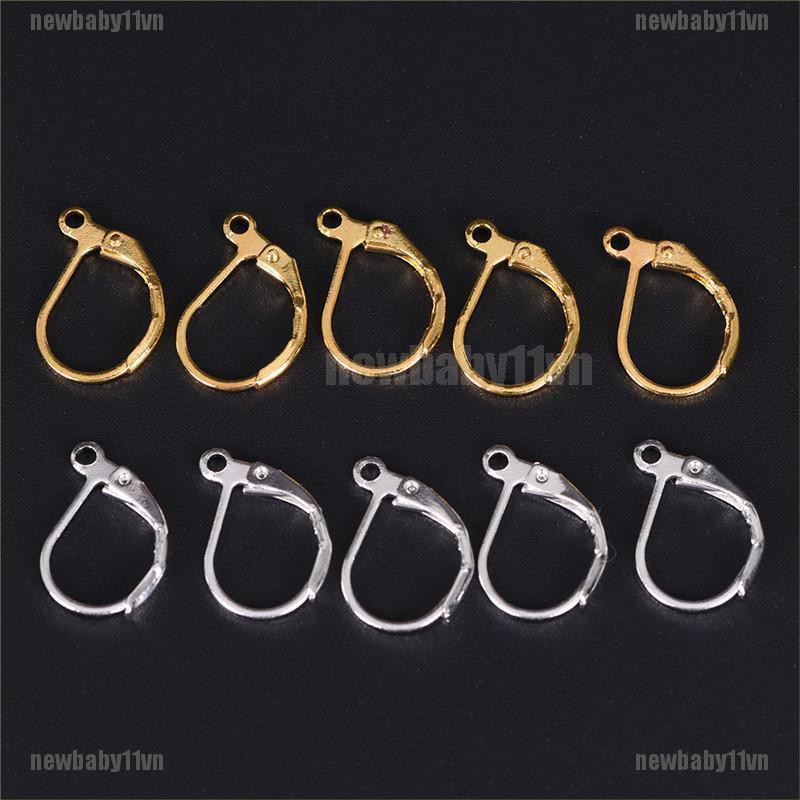 Set 50 / 100 Móc Kẹp Hỗ Trợ Làm Bông Tai