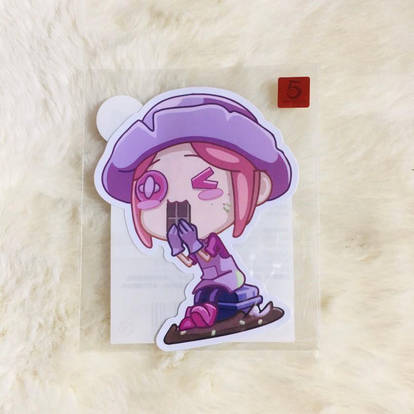 ( Lẻ ) Sticker Identity V Ảnh dán Nhân cách thứ 5 OFF in hình anime chibi