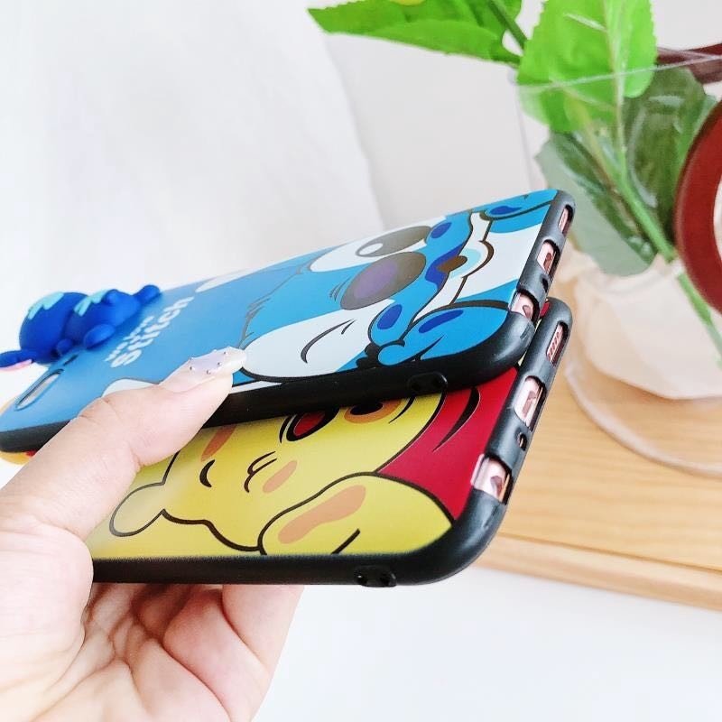 Ốp điện thoại kiểu dáng hoạt hình dễ thương đáng yêu cho OPPO A37 A39 A57 A83 F3 Plus F1S F5