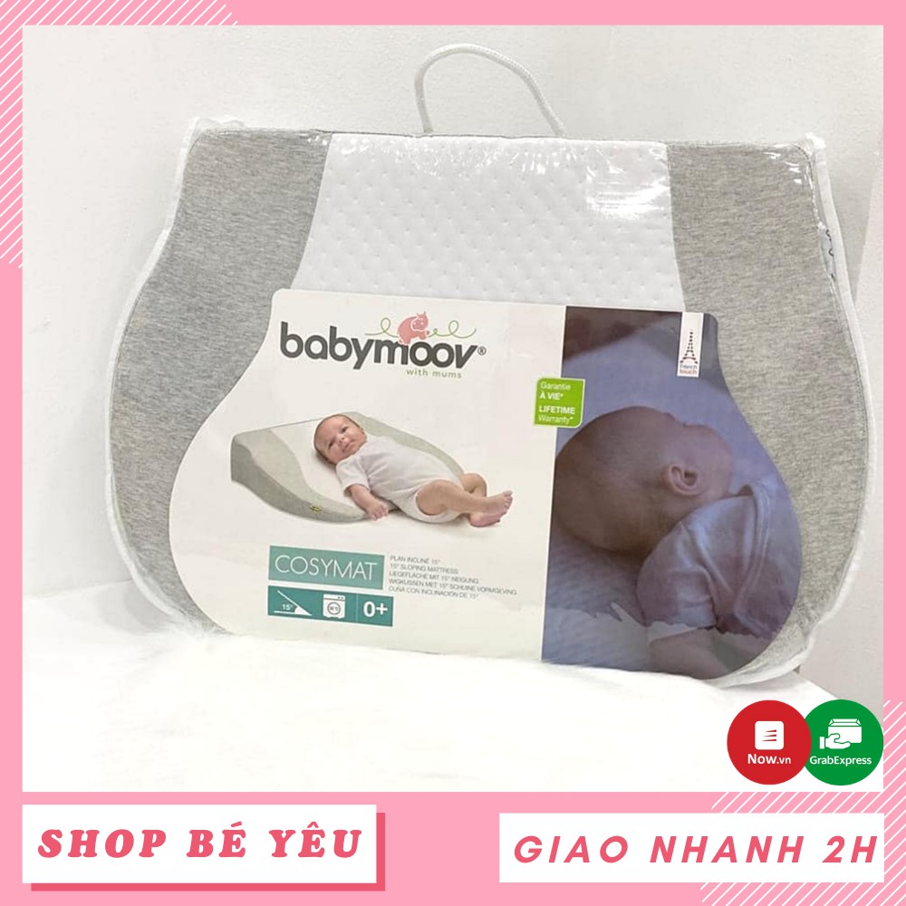 Gối chống trào ngược  𝑭𝒓𝒆𝒆𝒔𝒉𝒊𝒑  Gối chống trào ngược cho bé BABYMOOV