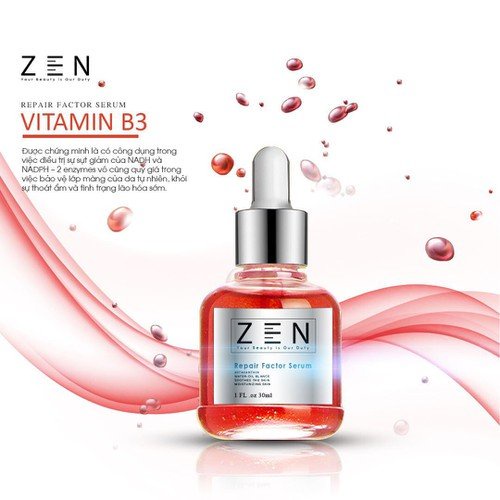 Serum phục hồi trẻ hóa và dưỡng ẩm da VITAMIN B3
