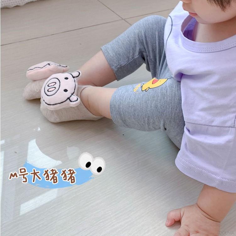 Vớ cotton chống trượt hình dạng hoạt hình dễ thương cho bé sơ sinh