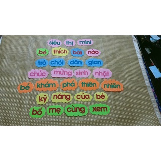 Tên góc - trang trí mầm non