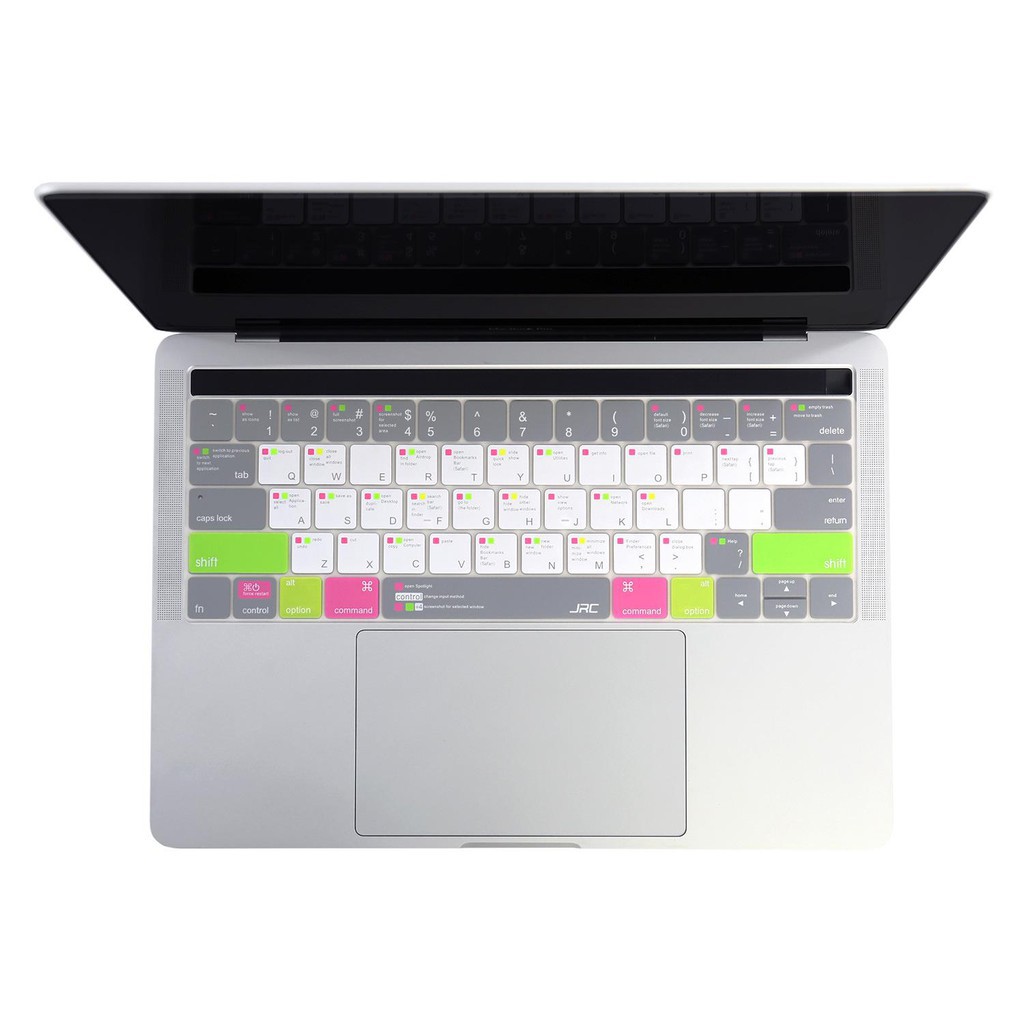 Phủ phím Macbook air, pro, M1 Shortcut Easy Style JRC 13 14 16inch-Đủ màu ( đủ dòng )
