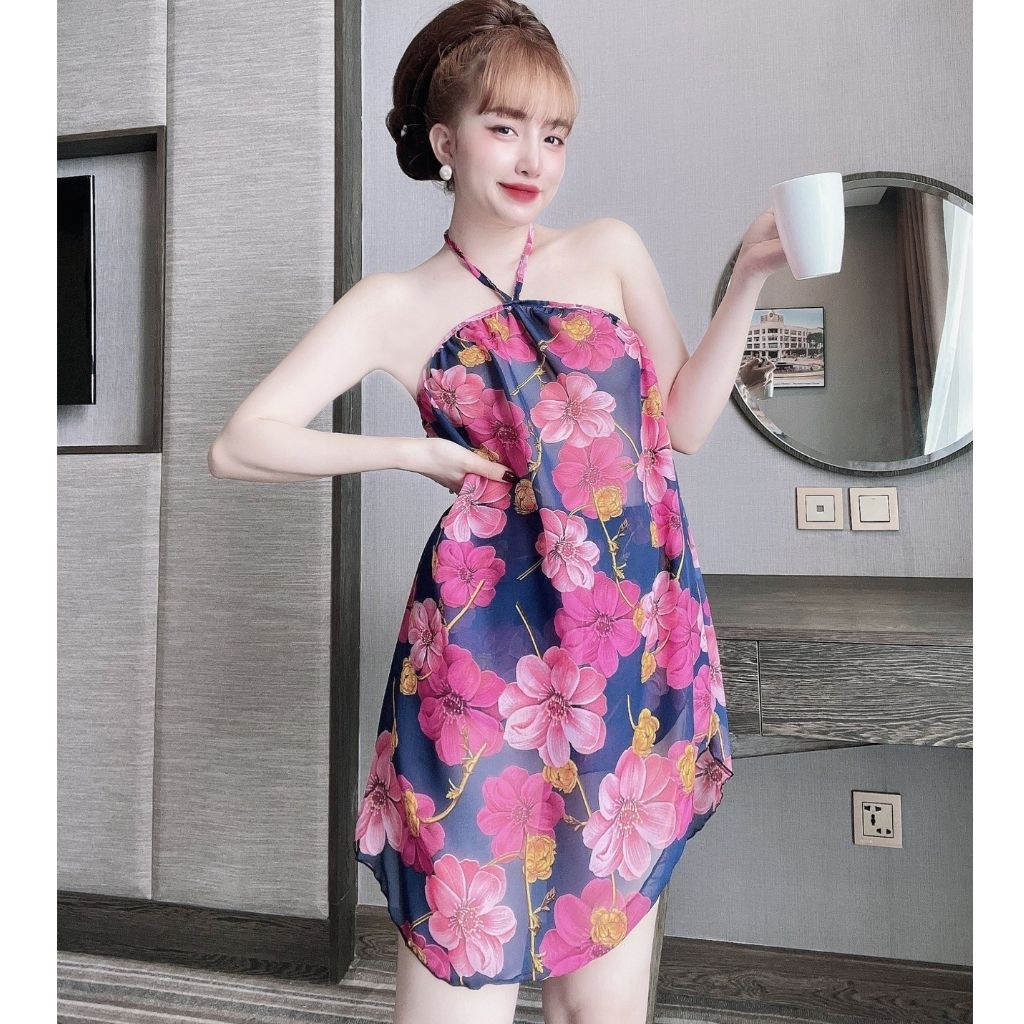 Váy ngủ sexy ❣️FREE SHIP❣️ Đầm ngủ sexy Chất Siêu Mát Dáng Siêu Xinh &lt;65kg