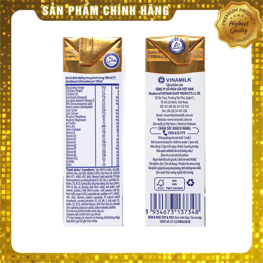 1 Lốc 4 Hộp Sữa Tươi ADM Vinamilk Hộp 110ml/180ml