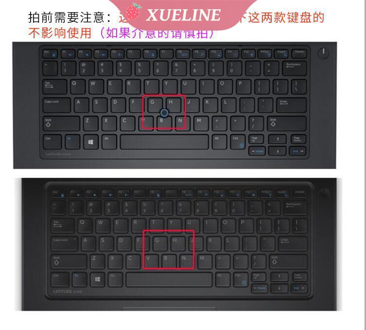 Miếng phủ bảo vệ bàn phím cho Dell Latitude 5450 3340 7480 7490 5490 5491 E5450 E5470 E7450 E7490 E5490 14 Inch Xueling