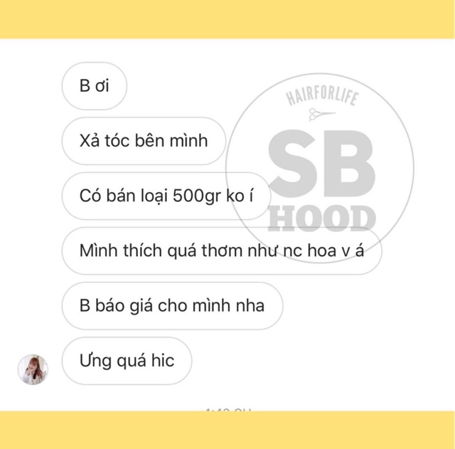 Dầu ủ xả 2 trong 1 thảo mộc SB Hood giúp tóc mềm mượt, giữ ẩm sâu, phục hồi tóc