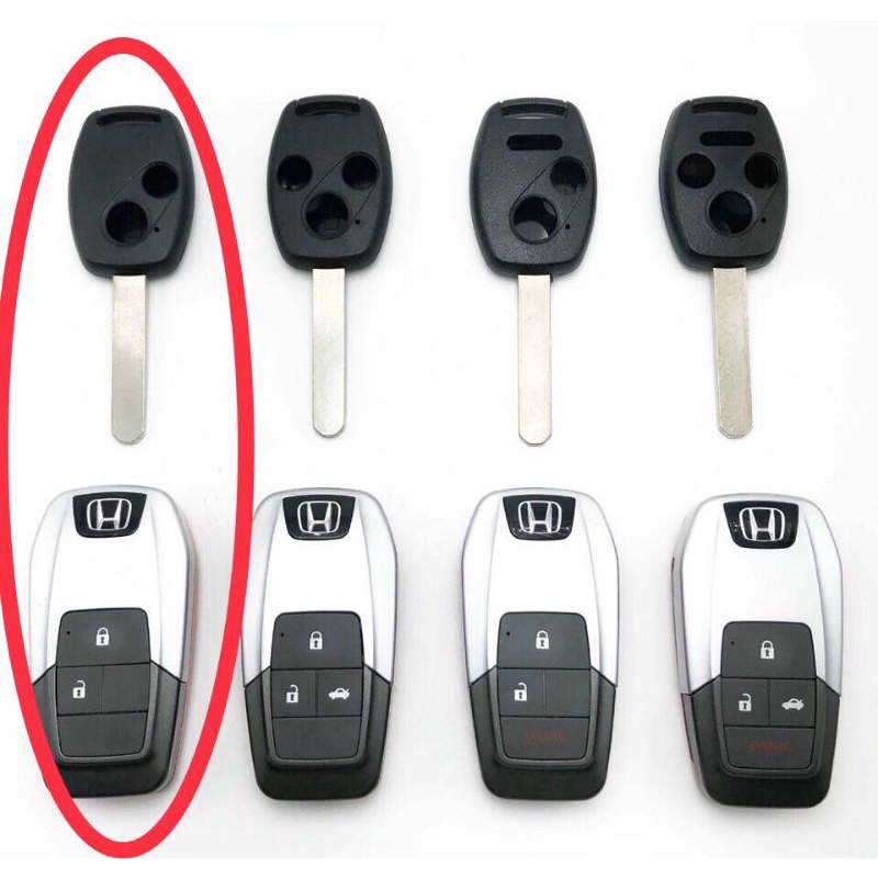 Vỏ Chìa khoá Honda Civic, CRV, City, Accord độ gập 2 nút ( mẫu mới nhất )