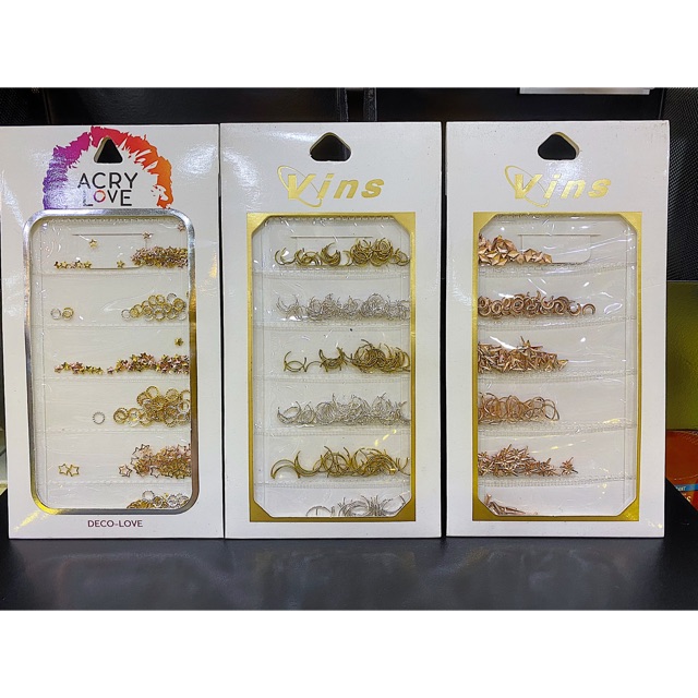 Set phụ kiện trang trí móng làm nail