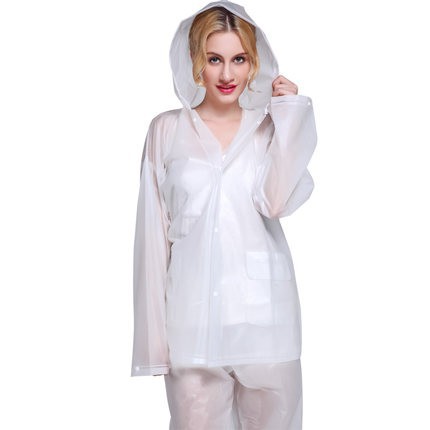 Bộ quần áo đi mưa chất liệu EVA chất lượng cao cho nữ