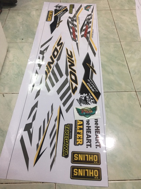 Tem rời sonic Trắng Đen -1