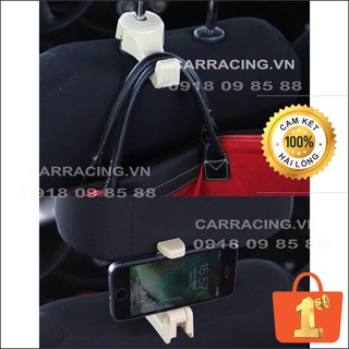 Móc Treo Đồ Kiêm Giá Đỡ Điện Thoại Xe Hơi TIỆN DỤNG (nhiều màu)