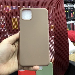 Ốp lưng iPhone 11 (6.1), iPhone 11 pro (5.8), iPhone 11 pro max (6.5) dẻo trơn màu