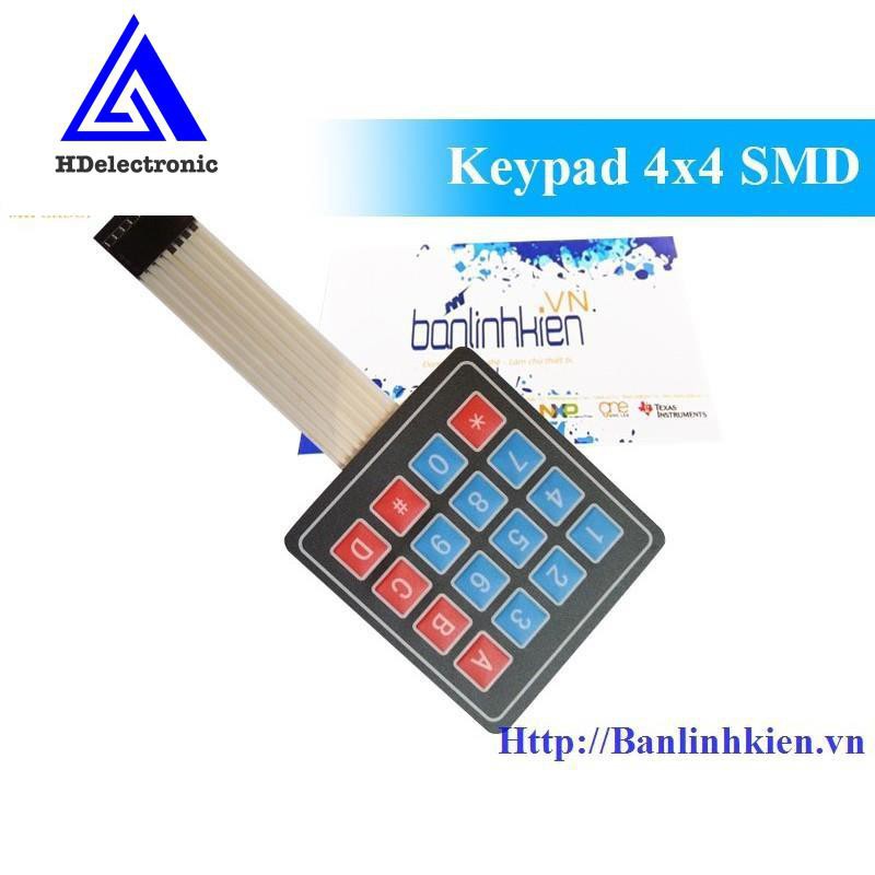 Keypad 4x4 SMD