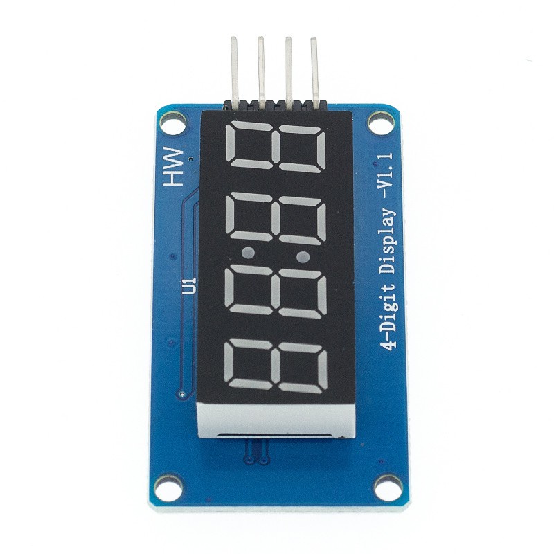 Mô Đun Màn Hình LED Tm1637 4 Bit Dành Cho arduino 7 Segment 0.36 Inch