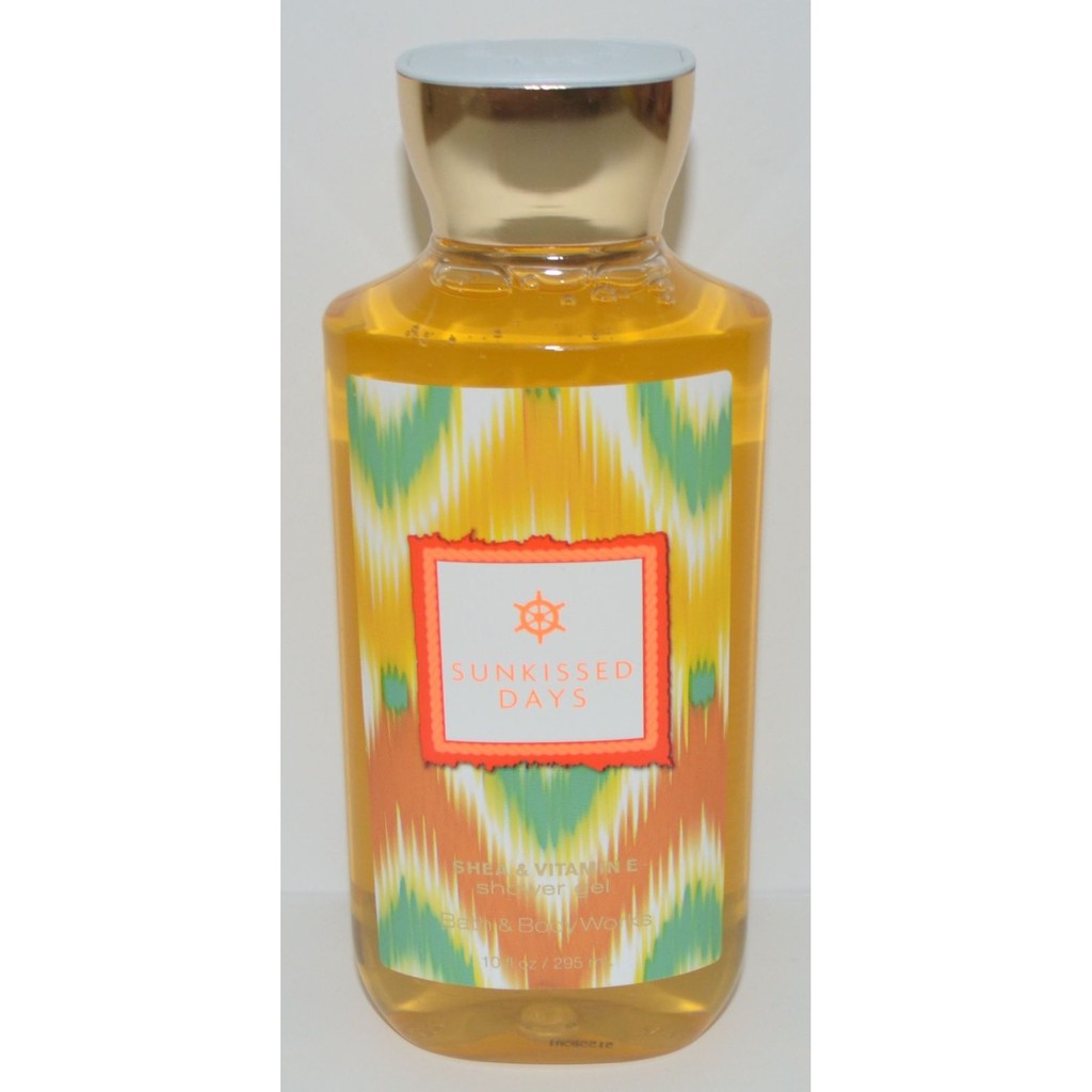 Sữa tắm Bath & Body Works - Sunkissed Days - Shea & Vitamin E Shower Gel 295mL