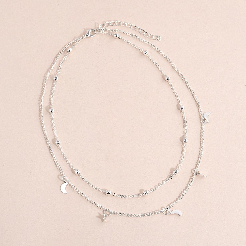 Vòng cổ Choker họa tiết ngôi sao / mặt trăng thời trang